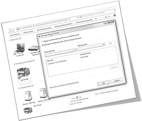 How to disable Windows 7’s default printer management?. Related ...