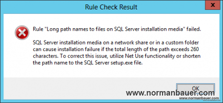 SQL Server Setup Support Rules Failed 2