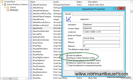 Add attributes to Ambigous Name Resolution ANR