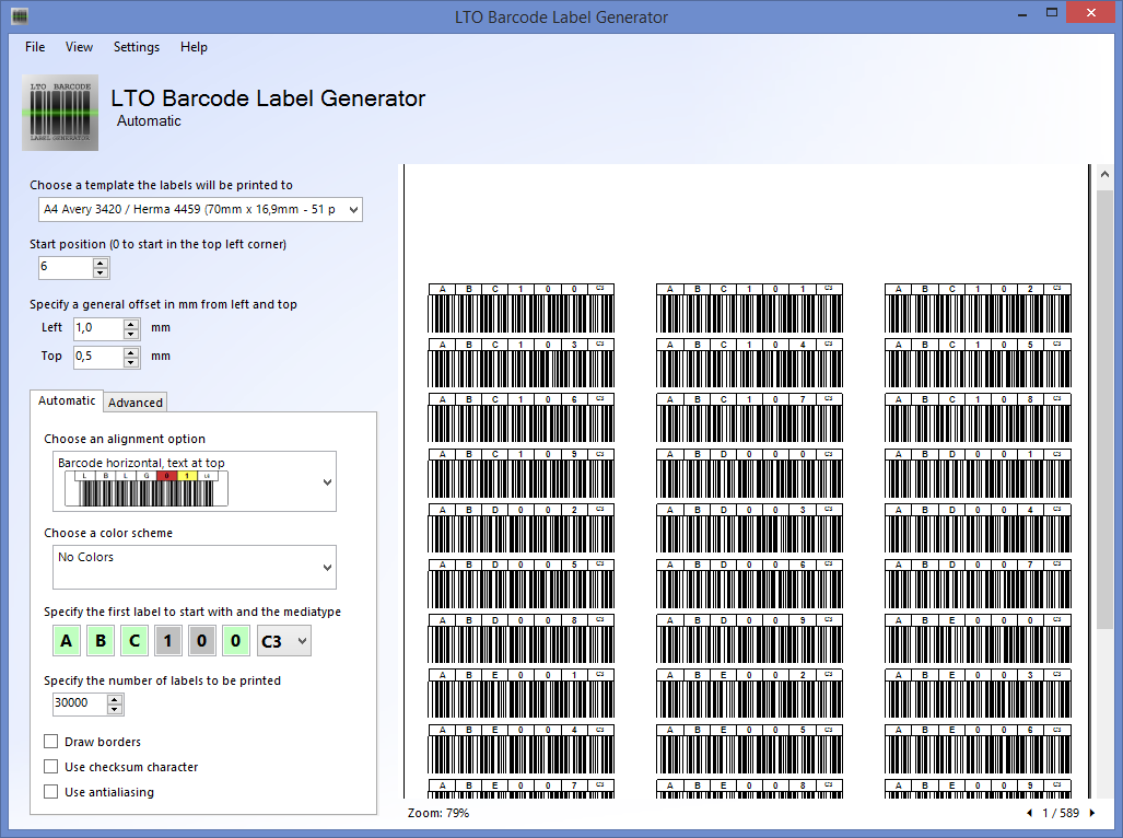 LTO Barcode Label Generator 1 2 0 Released NORMAN BAUER