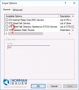 Windows Dhcp Server No Dhcp Option 119 Available