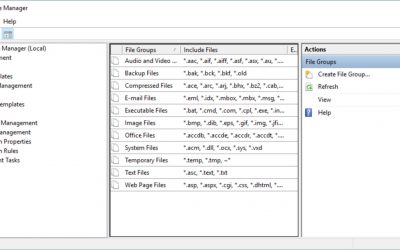 Raise File Server Resource Manager report limits with PowerShell