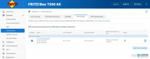 AzureToFritzBoxVPN FRITZBox and Azure connected